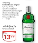 Aktuelles London Dry Gin Original Angebot bei GLOBUS in Rostock ab 13,99 €