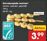 Aktuelles Garnelenspieße mariniert Angebot bei Netto Marken-Discount in Bergisch Gladbach ab 3,99 €