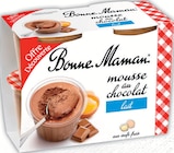 Mousse au chocolat lait Offre découverte - Bonne Maman dans le catalogue Intermarché Hyper