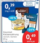 Katzennahrung von Purina Gourmet im aktuellen budni Prospekt