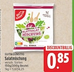 Salatmischung von GUT&GÜNSTIG für 0,85 € bei EDEKA im Angebot Salatmischung von GUT&GÜNSTIG im aktuellen EDEKA Prospekt