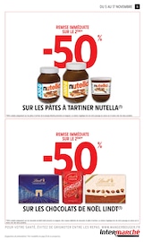 Chocolat Angebote im Prospekt "-60% DE REMISE IMMÉDIATE SUR LE 2ÈME SUR UNE SÉLECTION DE PRODUITS" von Intermarché auf Seite 5