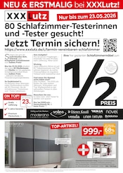 Aktueller XXXLutz Möbelhäuser Möbel & Einrichtung Prospekt in Graben und Umgebung, "NEU & ERSTMALIG bei XXXLutz!" mit 8 Seiten, 11.05.2026 - 24.05.2026