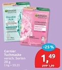 Tuchmaske von Garnier im aktuellen budni Prospekt für 1,49 €