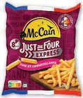 Frites Express Just au Four Surgelées - McCain - Super U à Calais Frites Express Just au Four Surgelées - McCain en promo chez Super U Calais à 1,49 €
