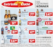 Aktueller Getränke Oase Getränkemärkte Prospekt in Unna und Umgebung, "Aktuelle Angebote" mit 1 Seite, 01.12.2025 - 06.12.2025