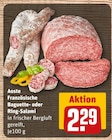 Französische Baguette-Salami im Angebot bei REWE in Elmshorn Französische Baguette-Salami Angebote von Aoste bei REWE Elmshorn für 2,29 €