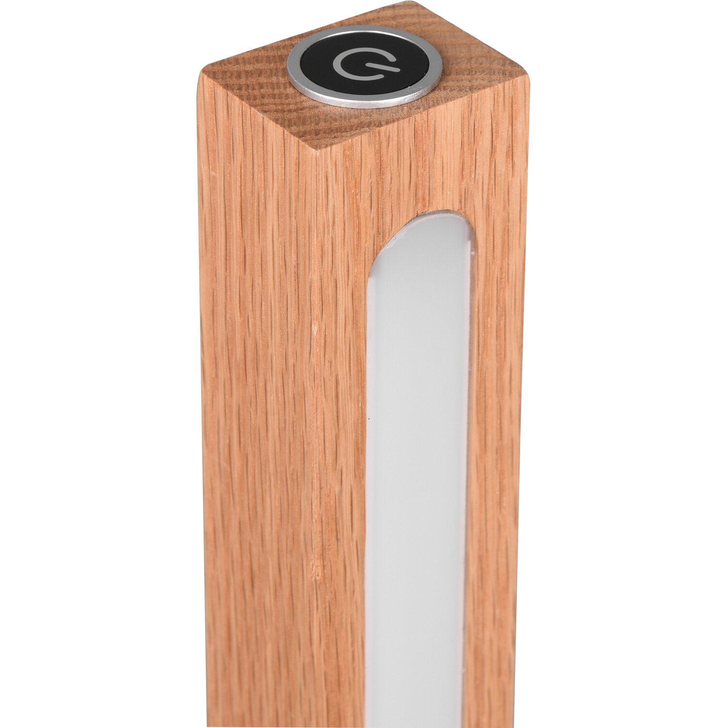 OBI Buchloe - LED-Stehleuchte Bellari 20W 2300 lm 4fach-Touch holzfarbig LED-Stehleuchte Bellari 20W 2300 lm 4fach-Touch holzfarbig Angebot bei OBI Buchloe im Prospekt INNENBELEUCHTUNG