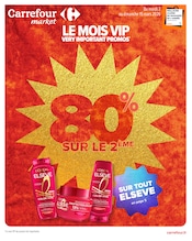 Promos Elsève dans le catalogue "LE MOIS VIP, VERY IMPORTANT PROMOS*" de Carrefour Market à la page 1 Promos Elsève dans le catalogue "LE MOIS VIP, VERY IMPORTANT PROMOS*" de Carrefour Market à la page 1