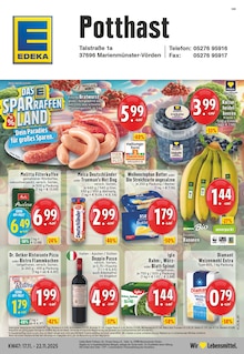 Aktueller EDEKA Prospekt für Marienmünster und Ungebung, Seiten zum blättern EDEKA Prospekt Aktuelle Angebote mit Seiten in Marienmünster und Umgebung