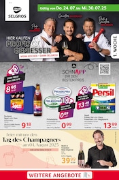 Selgros Supermarkt Prospekt der aktuellen Woche mit 28 Seiten, gültig von 24.07.2025 bis 30.07.2025, in Dolgen am See und Umgebung Aktueller Selgros Supermarkt Prospekt in Dolgen am See und Umgebung, "cash & carry" mit 28 Seiten, 24.07.2025 - 30.07.2025