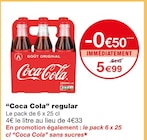 Coca Cola regular - Coca Cola en promo chez Monoprix Créteil à 5,99 €