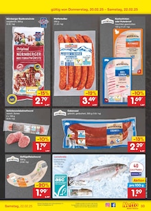 Wurst im Netto Marken-Discount Prospekt "Aktuelle Angebote" mit 65 Seiten (Darmstadt)