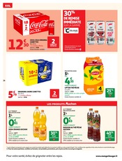 Promos Coca-Cola dans le catalogue "La Fête De MAMAN" de Auchan Hypermarché Coca-Cola en promo dans le catalogue Auchan Hypermarché à la page 26