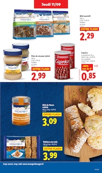 Promotion Baklava dans le prospectus Lidl, valable du 11/09/2025 au 17/09/2025 Promo Baklava dans le catalogue Lidl du moment à la page 27