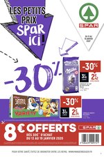 Catalogue Spar "Les petits prix, Spar ici !", 8 pages, à Le Blanc-Mesnil, 13/01/2020 - 19/01/2020 Prospectus Spar "Les petits prix, Spar ici !", 8 pages, à Le Blanc-Mesnil, 13/01/2020 - 19/01/2020