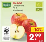 Bio Äpfel im Angebot bei Netto Marken-Discount in Eberswalde Bio Äpfel Angebote von BioBio bei Netto Marken-Discount Eberswalde für 2,99 €