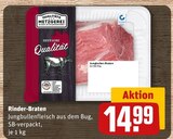 Rinder-Braten Angebote von Wilhelm Brandenburg bei REWE Rodgau für 14,99 €