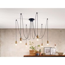 porta Möbel Peine - casaNOVA Retrofit Pendellampe ARTUS 6-flg je 200 cm schwarz/messingfarbig casaNOVA Retrofit Pendellampe ARTUS 6-flg je 200 cm schwarz/messingfarbig Angebot bei porta Möbel Peine im Prospekt "Macht Urlaub im Steuerparadies"