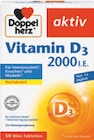 Vitamin D3 Angebote von Doppelherz bei tegut Kassel für 2,99 €