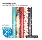 Geschenkpapier im V-Markt Prospekt Geschenkpapier von im aktuellen V-Markt Prospekt für 2,00 €