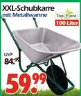 XXL-Schubkarre mit Metallwanne im Angebot bei Wreesmann in Aurich XXL-Schubkarre mit Metallwanne Angebote von Top Flora bei Wreesmann Aurich für 59,99 €
