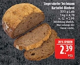 Aktuelle Brot Angebote bei Marktkauf in Erlangen Aktuelles Siegersdorfer Teichmann Kartoffel-Bierbrot Angebot bei Marktkauf in Erlangen ab 2,39 €