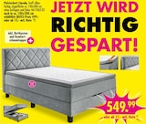 Aktuelles Polsterbett Lincoln Angebot bei SB Möbel Boss in Wolfsburg ab 549,99 €