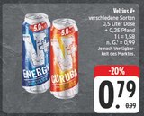 Aktuelle Veltins Angebote bei EDEKA in Plauen Aktuelles V+ Energy Angebot bei EDEKA in Plauen ab 0,79 €