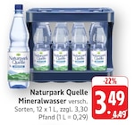 Naturpark Quelle bei EDEKA im Prospekt "" für 3,49 €