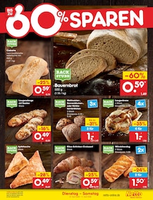 Brot im Netto Marken-Discount Prospekt "Aktuelle Angebote" mit 63 Seiten (Hannover)