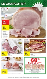 Promos Jambon cuit dans le catalogue "LE MOIS DES SUPPORTERS" de Carrefour à la page 23