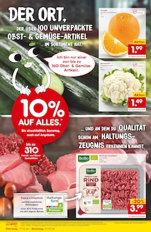 Hackfleisch im Netto Marken-Discount Prospekt "Wiedereröffnung - 10% auf alles" mit 6 Seiten (Solingen (Klingenstadt))