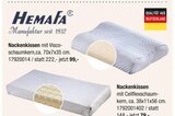 Nackenkissen im Angebot bei Opti-Wohnwelt in Schorndorf Nackenkissen Angebote von HemaFa bei Opti-Wohnwelt Schorndorf für 79,00 €