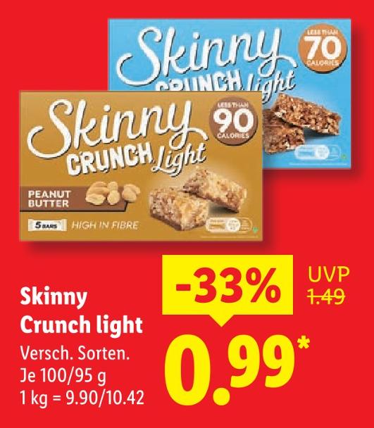 Skinny Crunch light