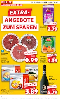 Aktueller Kaufland Mönchengladbach Prospekt Kaufland Prospekt Mönchengladbach "EXTRA-ANGEBOTE" mit 8 Seiten