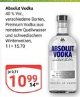Vodka Angebote von Absolut bei GLOBUS Nettetal für 10,99 €