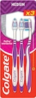 Brosse à dents Zig Zag Interdental Medium x3 - COLGATE en promo chez Intermarché Hyper Brosse à dents Zig Zag Interdental Medium x3 - COLGATE dans le catalogue Intermarché Hyper