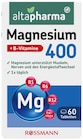 Magnesium 400 + B-Vitamine von altapharma im aktuellen Rossmann Prospekt für 2,40 €