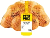 Promo Oignon Jaune Petit Prix à 0,99 € dans le catalogue Intermarché Contact à Gonfaron