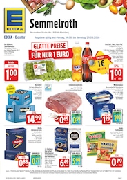 EDEKA Prospekt "Wir lieben Lebensmittel!", 38 Seiten, 24.08.2026 - 24.08.2026 Aktueller EDEKA Prospekt, "Wir lieben Lebensmittel!", mit Angeboten der Woche, gültig von 24.08.2026 bis 24.08.2026
