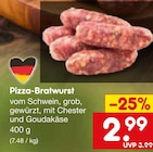 Aktuelles Pizza-Bratwurst Angebot bei Netto Marken-Discount in Augsburg ab 2,99 €