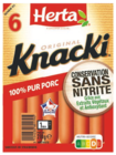 Super U Courbevoie - KNACKI ORIGINAL 100% PUR PORC CONSERVATION SANS NITRITE Promo KNACKI ORIGINAL 100% PUR PORC CONSERVATION SANS NITRITE dans le catalogue Super U Les petits prix de saison à Courbevoie