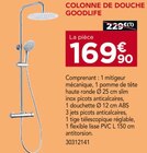 Gedimat Gometz-le-Châtel - Promo Colonne de douche Promo Colonne de douche à 169,90 € dans le catalogue Gedimat à Gometz-le-Châtel
