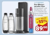 Duo-Wassersprudler titan im Angebot bei combi in Lemgo Duo-Wassersprudler titan Angebote von Sodastream bei combi Lemgo für 89,00 €