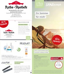 Apotheke Prospekt von LINDA in Brandenburg Aktueller LINDA Apotheken Prospekt für Brandenburg: Aktuelle Angebote mit 3} Seiten, 01.07.2025 - 31.07.2025