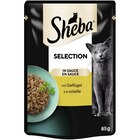 SHEBA® Selection in Sauce mit Geflügel 85 g im Angebot bei Zookauf in Schwerte SHEBA® Selection in Sauce mit Geflügel 85 g Angebote von Sheba bei Zookauf Schwerte für 0,55 €