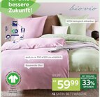 Satin-Bettwäsche-Garnitur von Bio:Vio für 59,99 € bei XXXLutz Möbelhäuser im Angebot Satin-Bettwäsche-Garnitur von Bio:Vio im aktuellen XXXLutz Möbelhäuser Prospekt