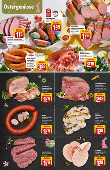 Wurst im aktuellen REWE Prospekt (Recklinghausen) Wurst im REWE Prospekt "Dein Markt" mit 35 Seiten (Recklinghausen)