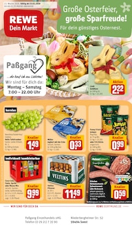 Coca Cola im REWE Prospekt "Dein Markt" mit 33 Seiten (Soest)